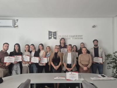 Svečana dodela sertifikata studentima