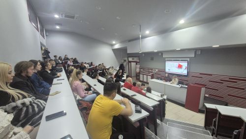 Tribina Pravnog fakulteta za privredu i pravosuđe povodom kampanje "16 dana aktivizma borbe protiv nasilja nad ženama"