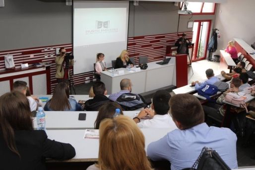 Održana tribina ,,Glavni pretres’’ na Pravnom fakultetu za privredu i pravosuđe