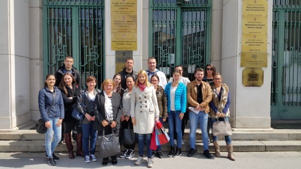 Pravni fakultet za privredu i pravosuđe u Novom Sadu i Fakultet za ekonomiju i inženjerski menadžment u poseti Poreskoj Upravi Novi Sad